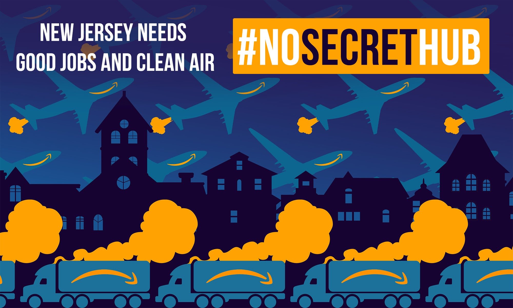 Community Leaders Call on Port Authority to Block Amazon Air Cargo Hub